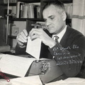 1960 circa dedica di Alberto Moravia a Elio Lamberti