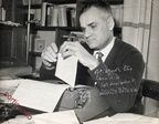 1960 circa dedica di Alberto Moravia a Elio Lamberti