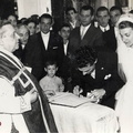 1951 don Bartolomeo D'Elia e i coniugi Farano