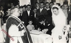 1951 don Bartolomeo D'Elia e i coniugi Farano
