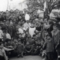 1963 circa inagurazione statua alla madonna  Mario Pagano