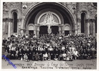 1974 pellegrinaggio a Lourdes della diocesi di cava vescovo Vozzi fra gli altri Carmine Santoriello