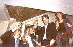 2005 Lucia Quarello ( a Firenze  ) con il sindaco Leonardo Domenici e Massimo D'Alema