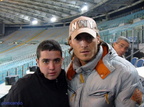 2006 Lorenzo De Lista con Francesco Totti